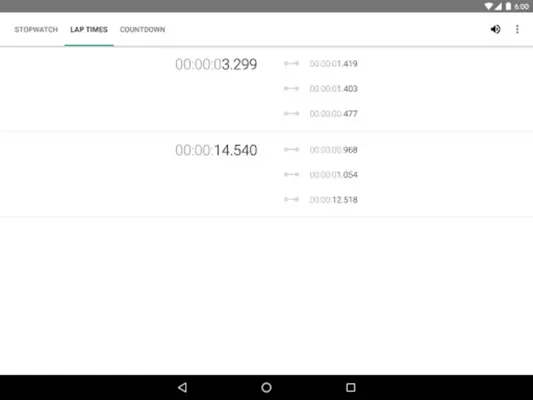 Ultimate Stopwatch android App screenshot 4